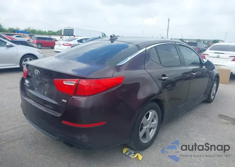 2014 Kia Optima Lx from USA, damaged, VIN 5XXGM4A70EG323931